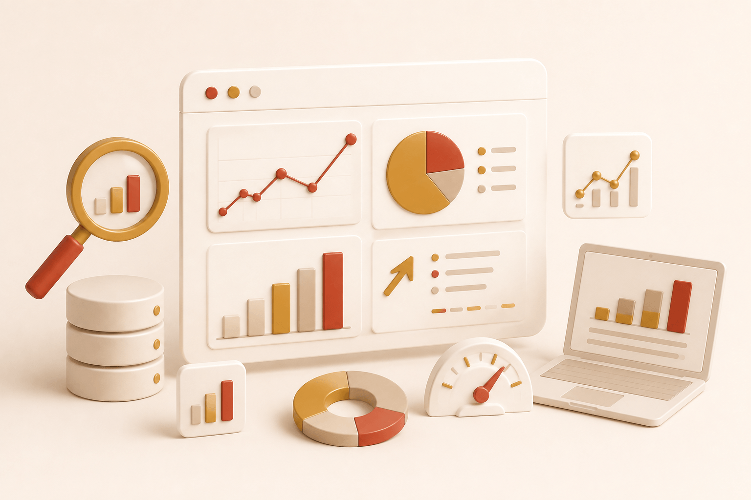 Illustration d'analyse de données et performance
